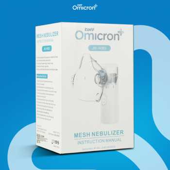 Gambar produk TaffOmicron Alat Terapi Pernapasan Mesh Nebulizer Portable Inhaler Versi Rechargeable - JSL-W303
