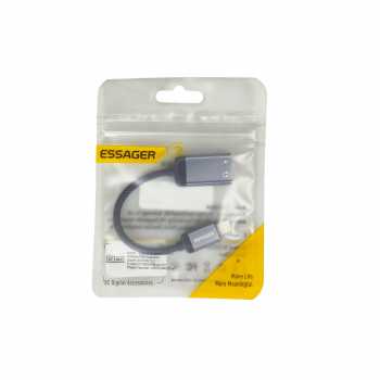 Gambar produk ESSAGER Kabel Adapter Audio OTG USB Type C to Lightning 14cm - EYPTL-LT0G-P