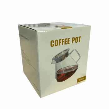 Gambar produk Leeseph Teko Kopi Coffee Server V60 Drip Pour Over Borosilicate Glass - LS048