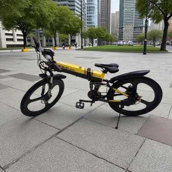 Gambar produk Lankeleisi Sepeda Listrik Lipat Folding Bike Sports Version 48V 10Ah - XT750