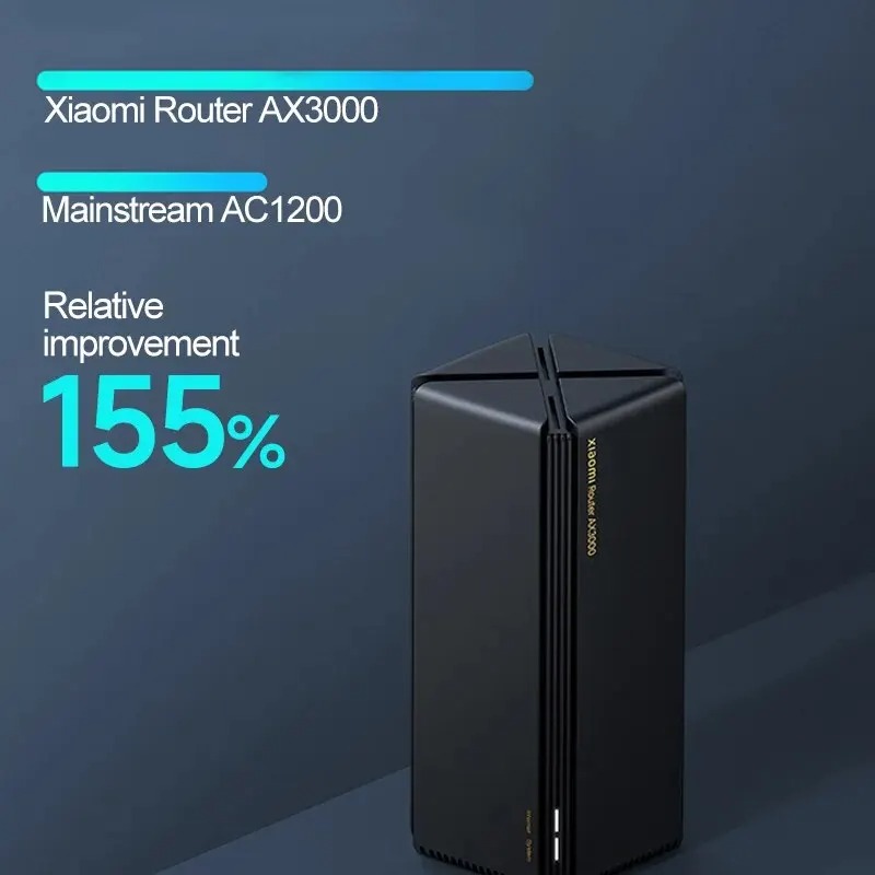 Gambar produk Xiaomi Router WiFi 6 Full Gigabit 4 Antenna Qualcomm 2.4GHz/5GHz - AX3000