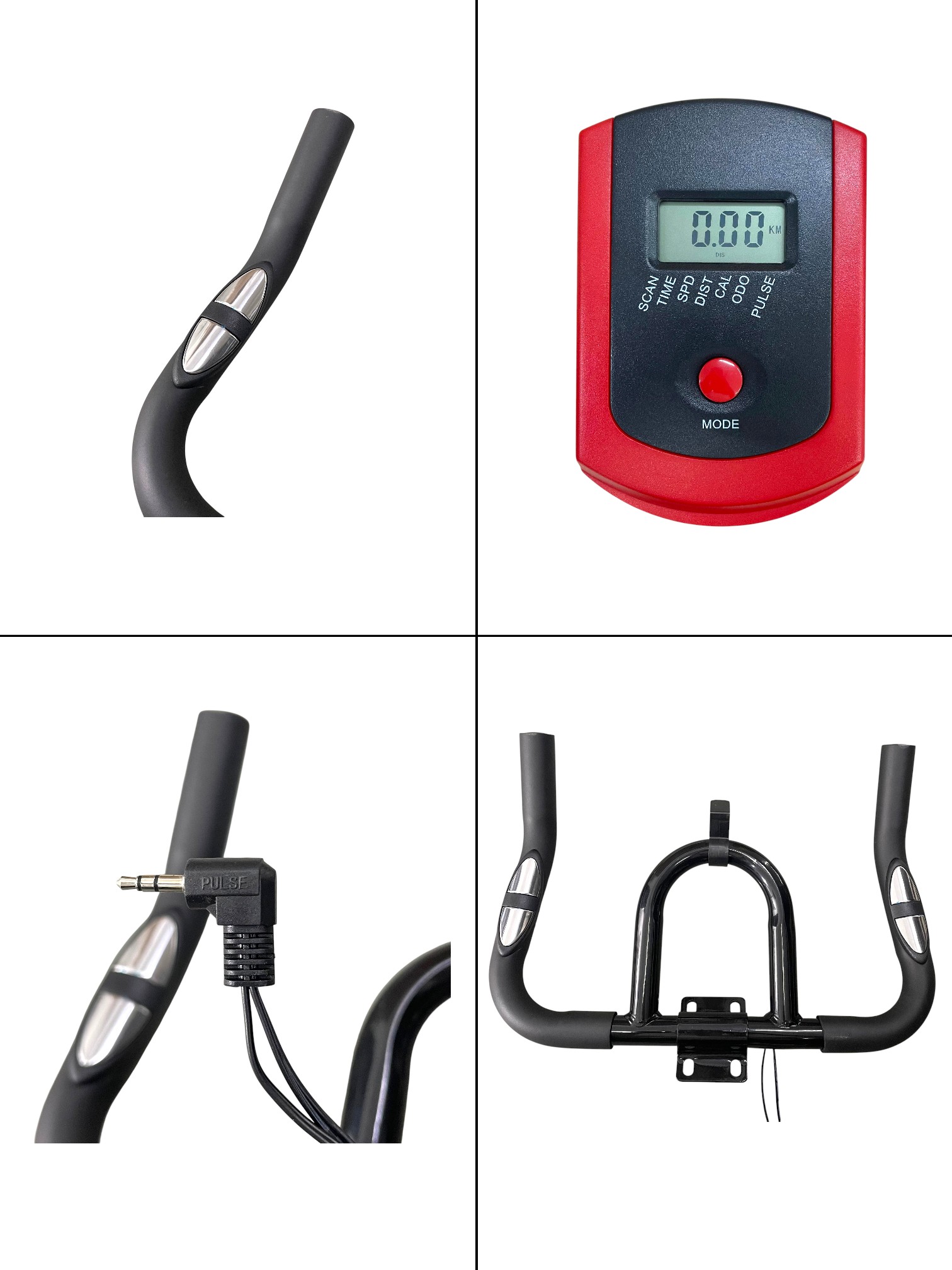 Gambar produk BSKEN Sepeda Statis Gym Spinning Bike Adjustable with Speedometer - 585A