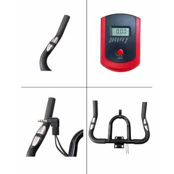 Gambar produk BSKEN Sepeda Statis Gym Spinning Bike Adjustable with Speedometer - 585A