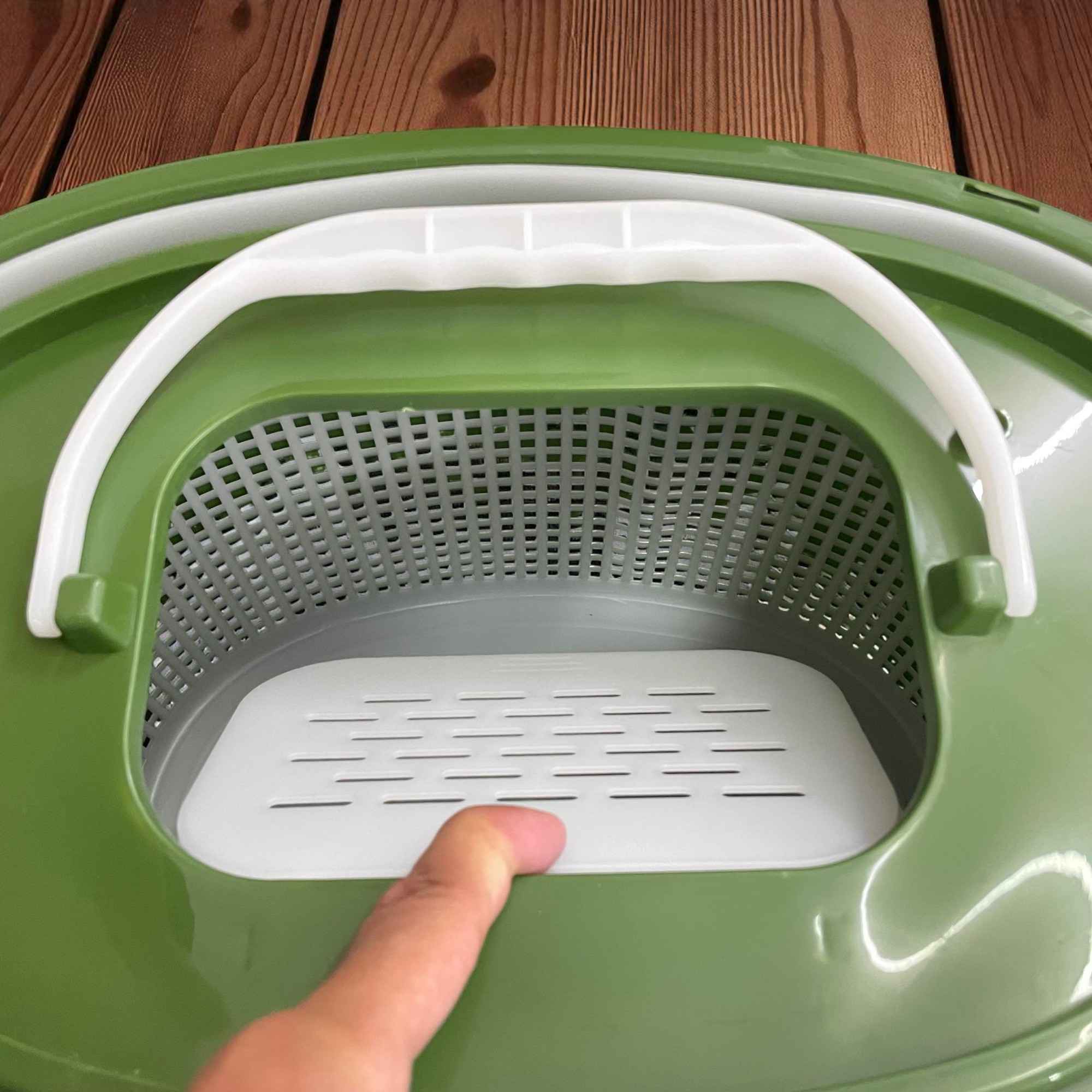 Gambar produk CRK Ember Mancing Ikan Double Layer Hard Shell Fish Bucket 10L - C-10