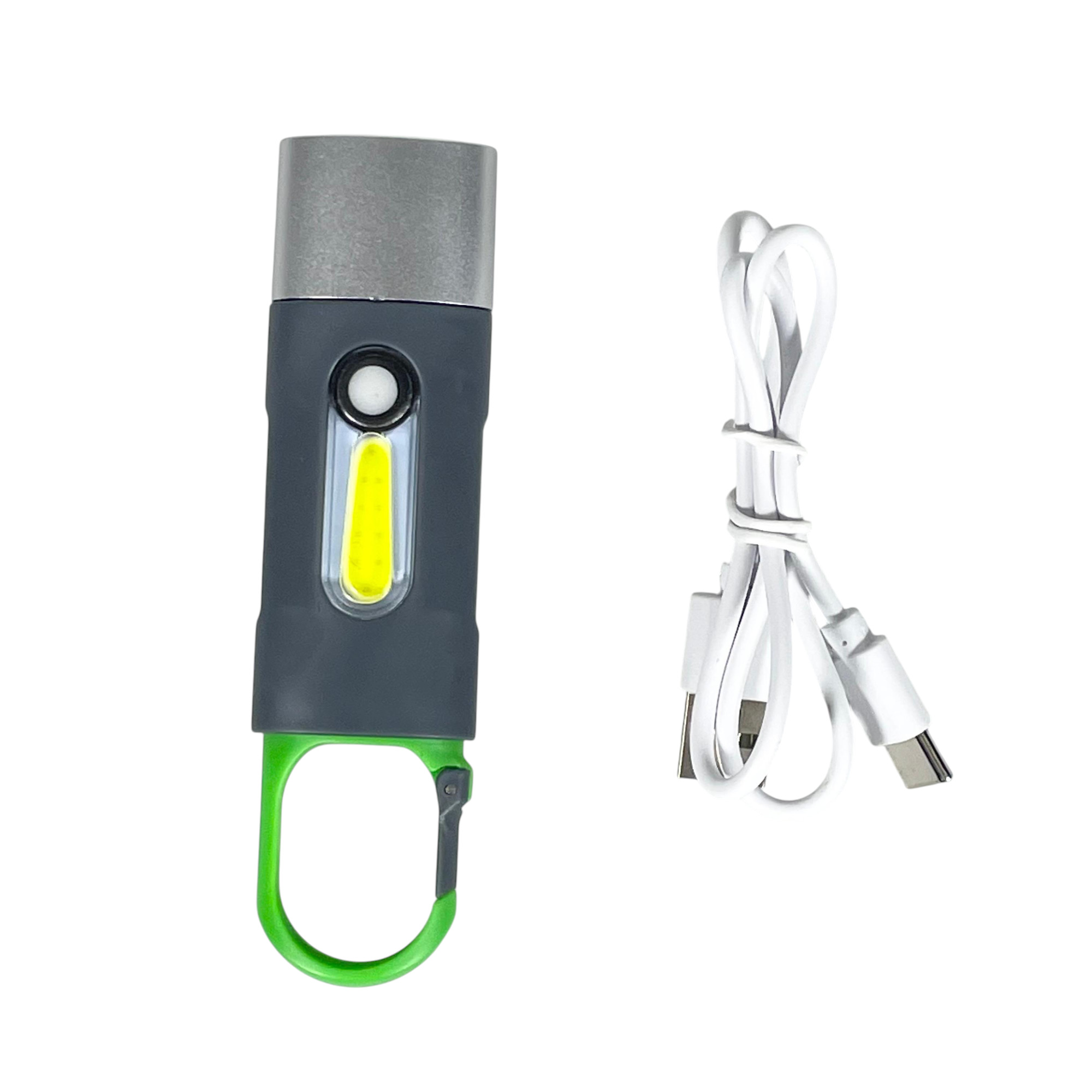 Gambar produk HX Senter LED USB Retractable Zoom High Intensity with Battery 600mAh - WH-901