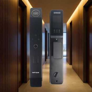 TaffHOME Smart Door Lock Fingerprint Face Recognition Password iCSee - B35J