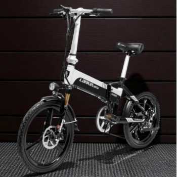 Gambar produk Lankeleisi Sepeda Listrik Lipat Folding Bike Moped 48V 10Ah - G300