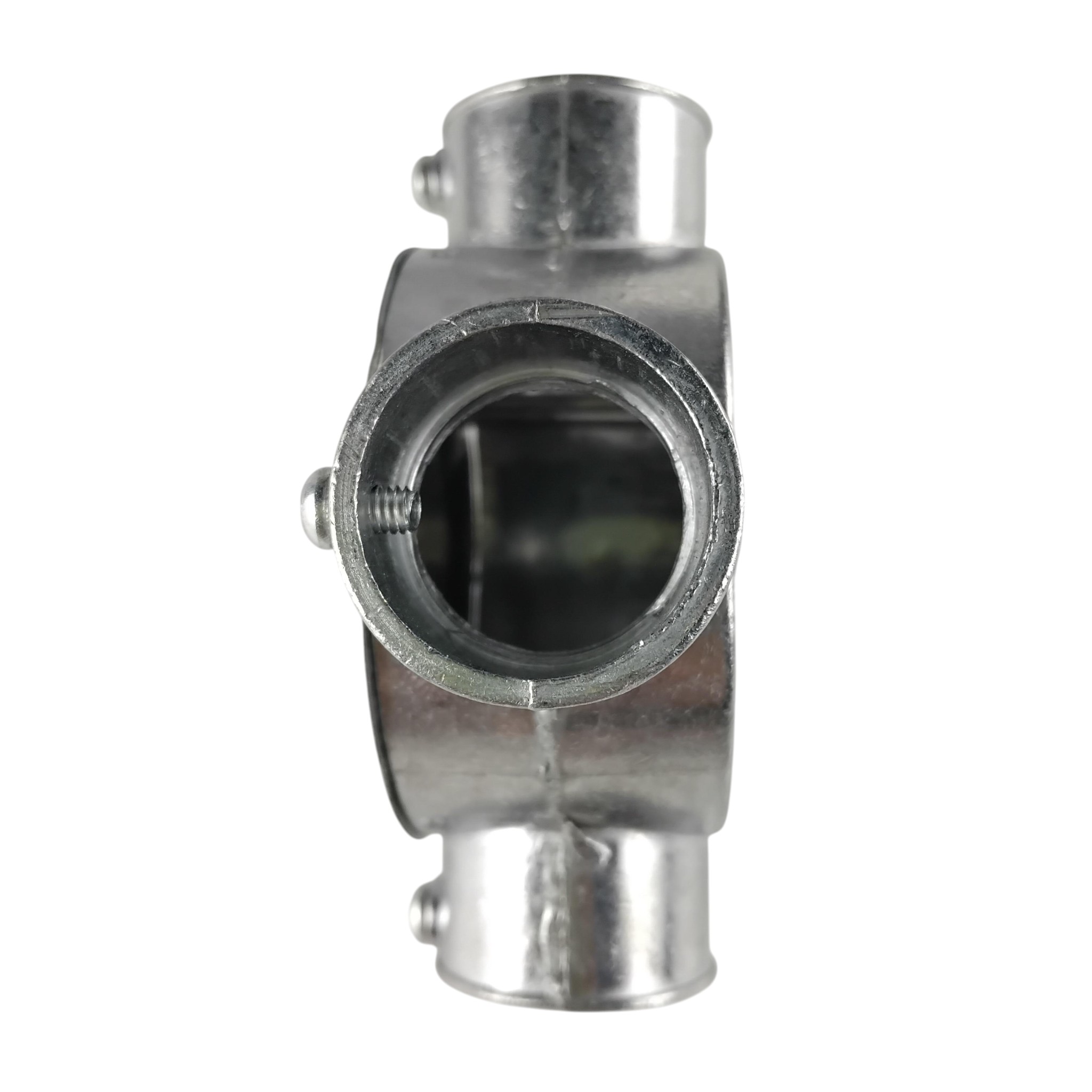 Gambar produk DPI Kotak Sambungan Pipa Kabel Listrik 3 Way Box Conduit Fitting 22 mm - D-22