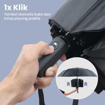 Gambar produk Rainscape Payung Lipat Buka Tutup Otomatis Anti UV 10 Bone 105cm - ZD001