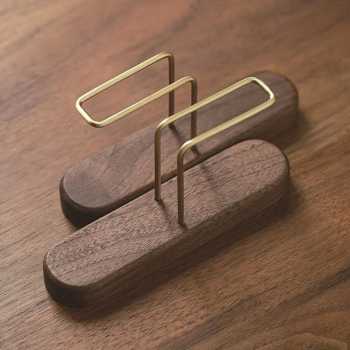 Gambar produk PNGE Coffee Filter Paper Holder Rubber Wood Tempat Kertas Filter - P-55