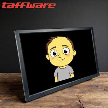 Gambar produk Taffware TV Digital Google Netflix YouTube Portable 15.4 Inch 4000mAh - D16
