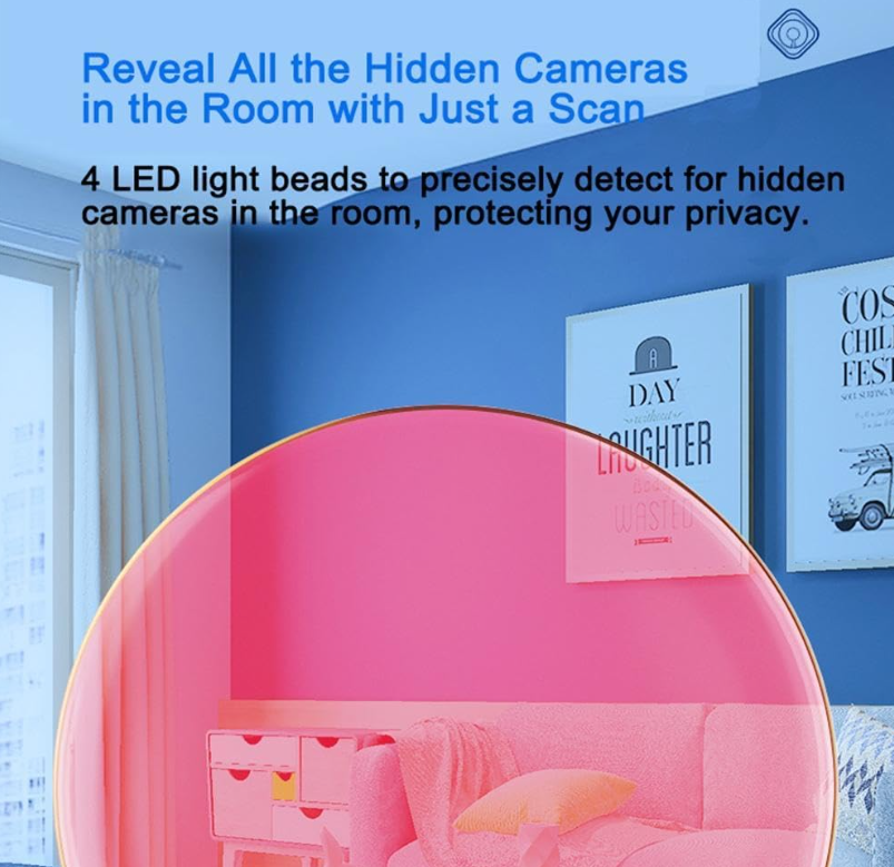 Gambar produk BOWIN Alat Deteksi Kamera Tersembunyi Hidden Camera Detector Anti Spy - K99