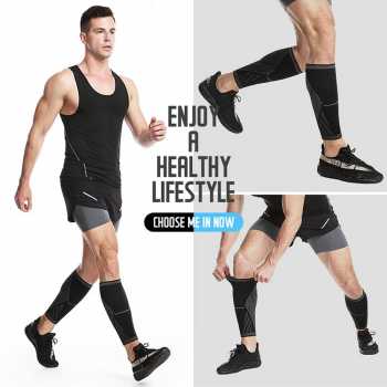 Gambar produk Zeyong Manset Kaki Leg Sleeve Compression Calf Support Protection M - Z300
