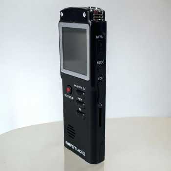 Gambar produk TaffSTUDIO Perekam Suara Digital Voice Recorder 8GB - T60