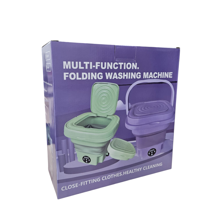 Gambar produk FMA Mesin Cuci Mini Lipat Foldable Mini Washing Machine 8L - FM-8L2