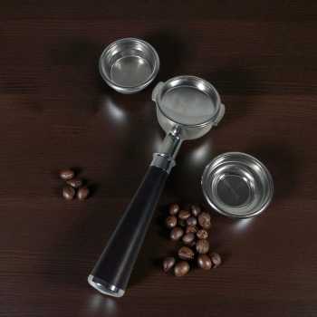 Gambar produk COHINA Non Pressurized Portafilter E61 Stainless Steel 304 58mm Kayu - CHA304