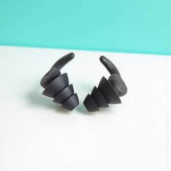 Gambar produk TaffSPORT Penutup Telinga Earplug Shark Fin Waterproof Silicone - MR99B