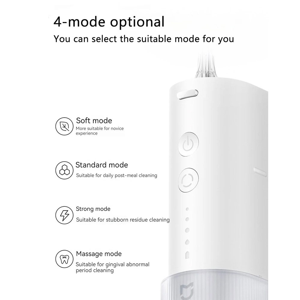 Gambar produk Xiaomi Mijia Water Flosser Dental Oral Irrigator Pembersih Gigi 200ml - F400