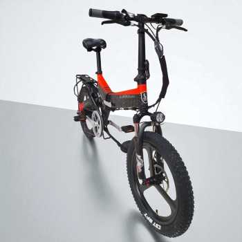 Gambar produk Lankeleisi Sepeda Listrik Lipat Folding Bike Smart Deluxe 48V 10.4Ah - G650
