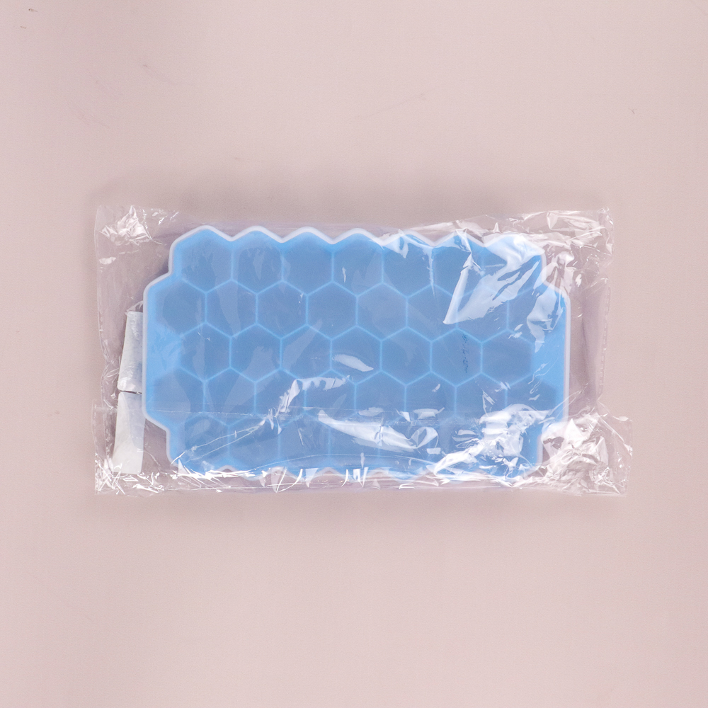 Gambar produk SILIKOLOVE Cetakan Es Batu Silikon Heksagonal 37 Grid Ice Cube Tray - DU655