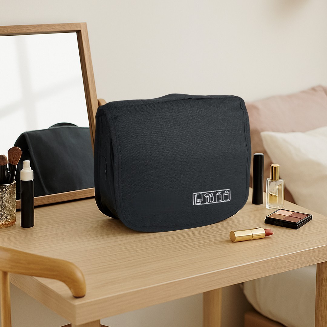 Gambar produk CHADESIEL Tas Travel Make Up Organizer Toiletry Bag with Hook - C150
