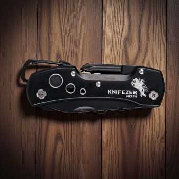 Gambar produk KNIFEZER Pisau Swiss Army Pocket Knife EDC Multifungsi - MKE16