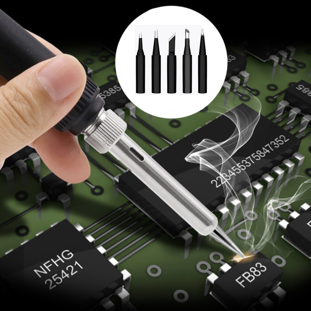Gambar produk JCD Set Mata Solder Station Tool Iron Tip 900M-T 5 PCS - JC16