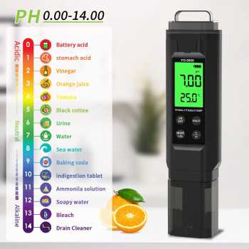 Gambar produk PROLET Alat Ukur Kualitas Air Water Quality Pen Tester 5in1 - PR013