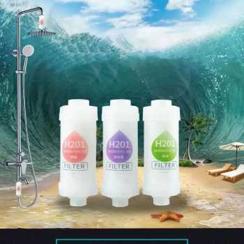 Gambar produk Hoshi Cartridge Shower Head Filter Fragrance Dechlorination Lavender - H201