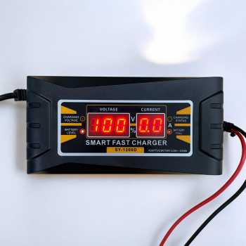 Gambar produk AISHANG Charger Aki Mobil Motor Intelligent Battery Charger 12V 6A - MA-1206A