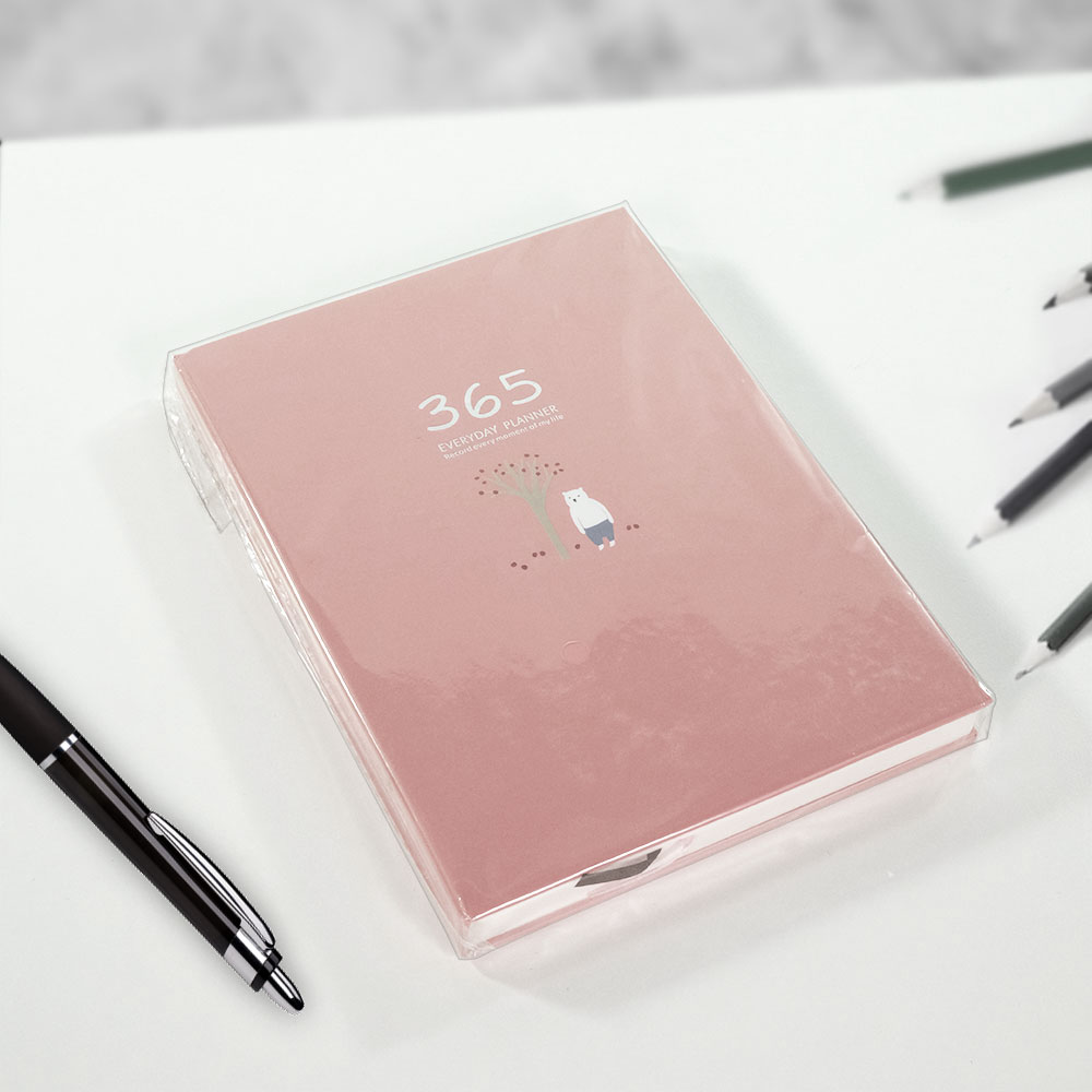 Gambar produk DingDongTu Buku Diary 365 Hari Daily Journal Hard Cover 128 Lembar - DDT-4083