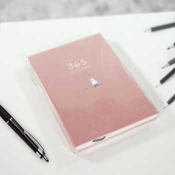 Gambar produk DingDongTu Buku Diary 365 Hari Daily Journal Hard Cover 128 Lembar - DDT-4083