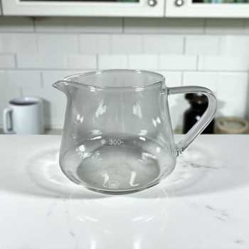 WURJO Teko Kopi Coffee Server V60 Borosilicate Glass 1-2 Cup 300ml - WJ9