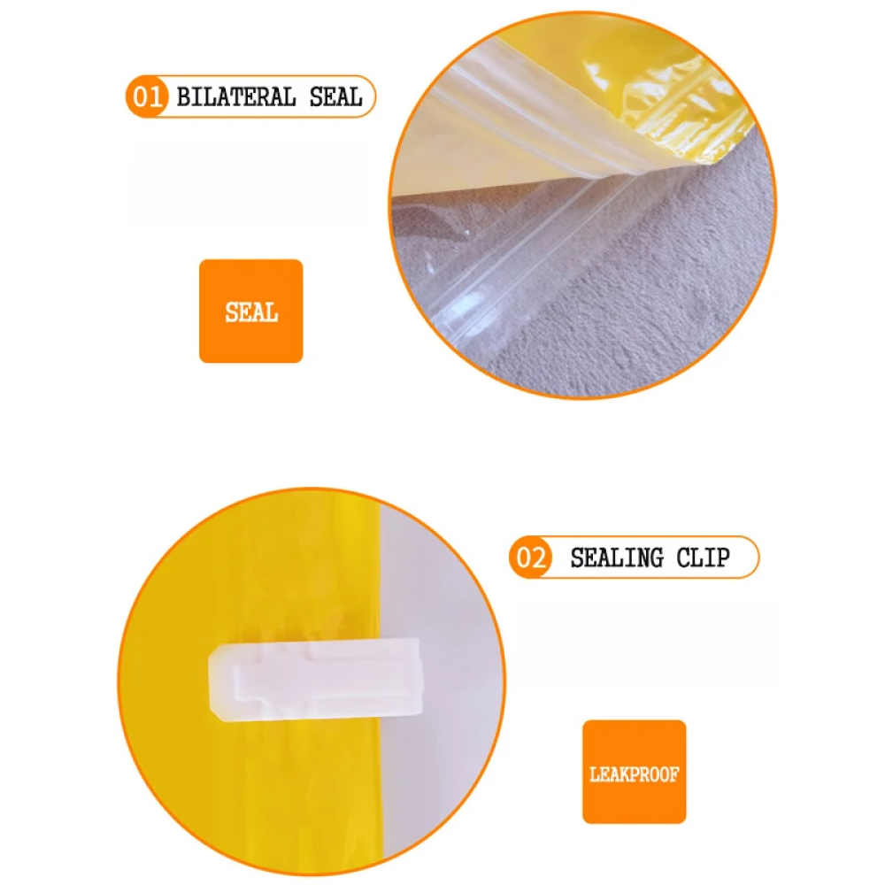 Gambar produk BOXI Kantong Plastik Vakum Pakaian Multifungsi Vacuum Bag 1 PCS 50x70cm - BX157