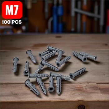 Gambar produk Taffware Expansion Screw Fischer Pipe Nylon Wall Anchors Tub Packed M7