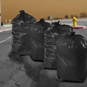 XIANJI Kantong Plastik Sampah Disposable Trash 3 Lining 1x1.2M 50 PCS - X120