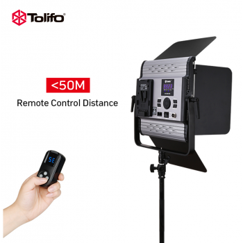 Gambar produk TOLIFO Lampu Kamera Foto Video Adjustable Studio Light LED 100W 9000LM - GK-S100B PRO