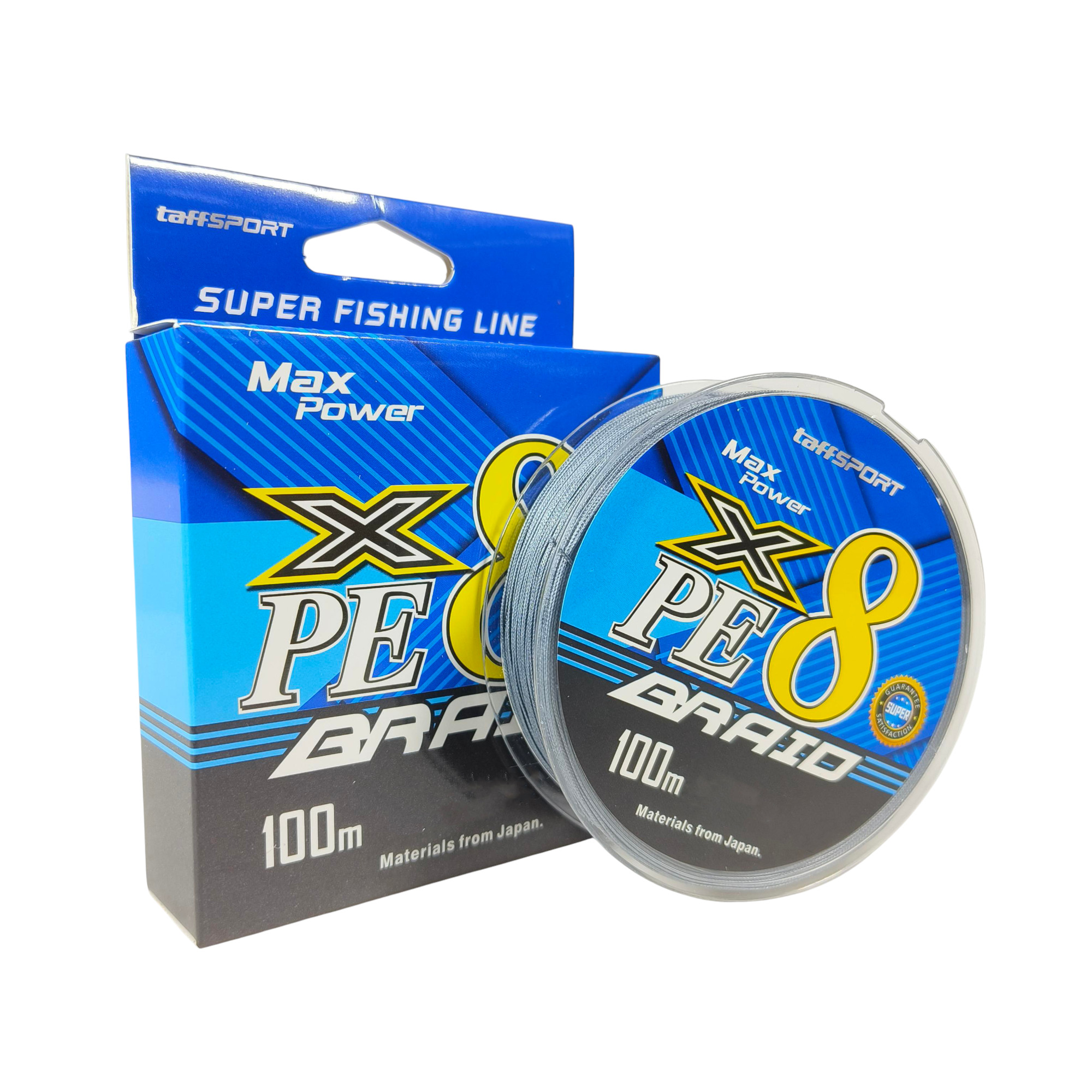 Gambar produk TaffSPORT Senar Pancing PE 8 Braided Strand Fishing Line 100M 8.0 - X8