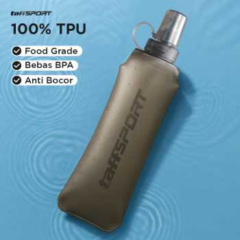 Gambar produk TaffSPORT Botol Minum Lipat Soft Flask Running Water Bottle 500ml - TF-50