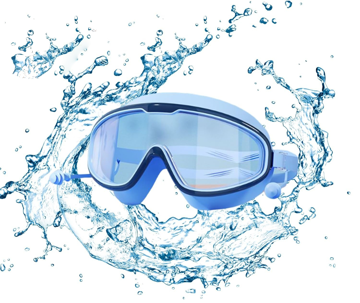 Gambar produk JOUYOU Kacamata Renang Diving Snorkeling Anti Fog UV Protection M - JY192