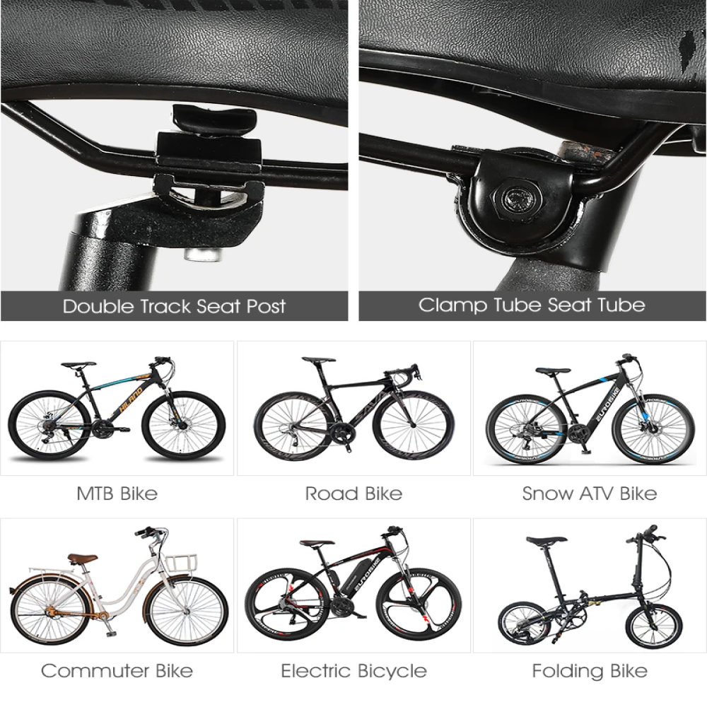 Gambar produk TTPRO Sadel Sepeda MTB Mountain Bike Saddle PU Leather - TP751