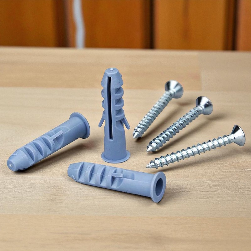 Gambar produk Taffware Expansion Screw Pipe Nylon Wall Anchors Packed Tube with Nail M10