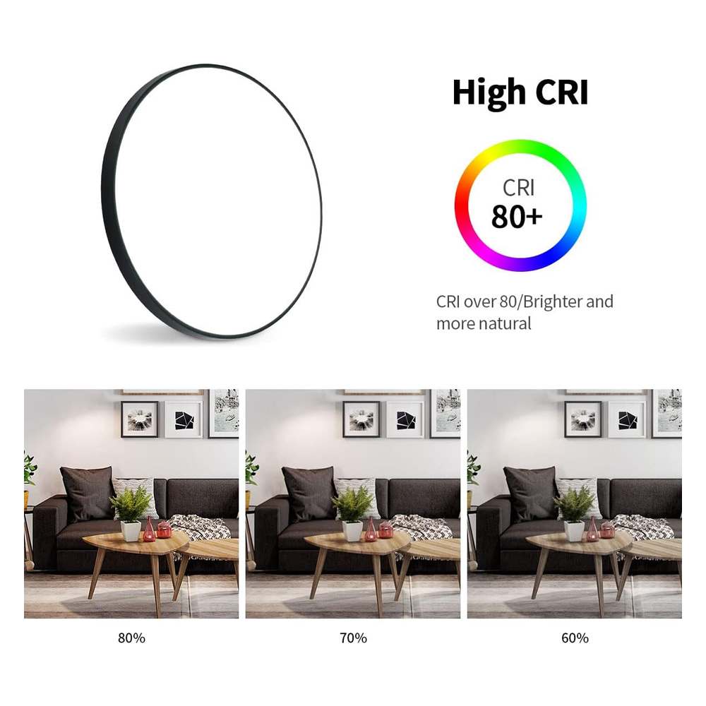 Gambar produk SEMQIU Lampu Plafon LED Ceiling Light Dimmable 3in1 Color 28cm 24W - SQ-31