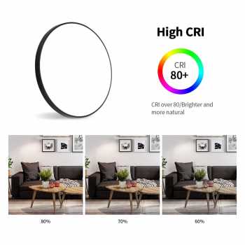 Gambar produk SEMQIU Lampu Plafon LED Ceiling Light Dimmable 3in1 Color 28cm 24W - SQ-31