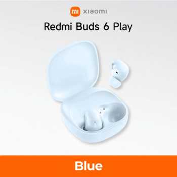 Xiaomi Redmi Buds Earbuds App Support AI Noise Cancellation - 6 Play