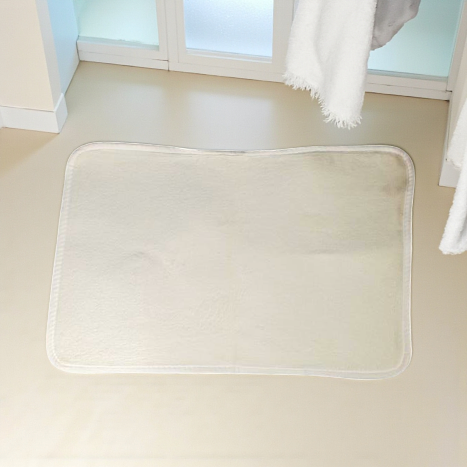 Gambar produk TaffHOME Keset Kamar Mandi Bathroom Mat Absorbent 60x40cm - LA-40