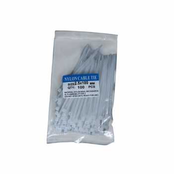 Gambar produk Taffware Kabel Ties Cable Nylon Multifunction 100 PCS 2.5x100mm - YQ835