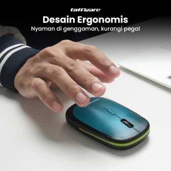 Gambar produk Taffware Mouse Wireless Optical 2.4GHz Slim Ergonomic 1600DPI - Y810