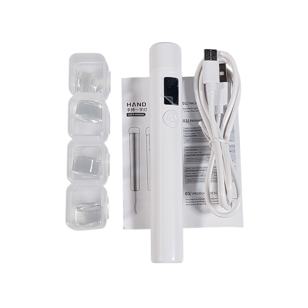 Gambar produk YUNEIL Pengering Kutek Mini Portable UV Nail Lamp Quick Dry 180mAh - YN-18