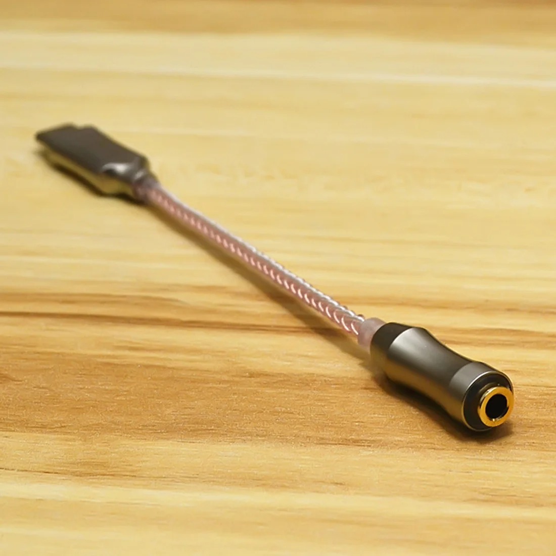 Gambar produk ALAC Kabel USB Type C ke 3.5mm Adaptor HiFi DAC Conexant CX31993 Chip - CX-PRO